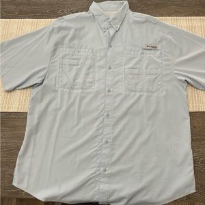 Columbia short sleeve fishing shirt